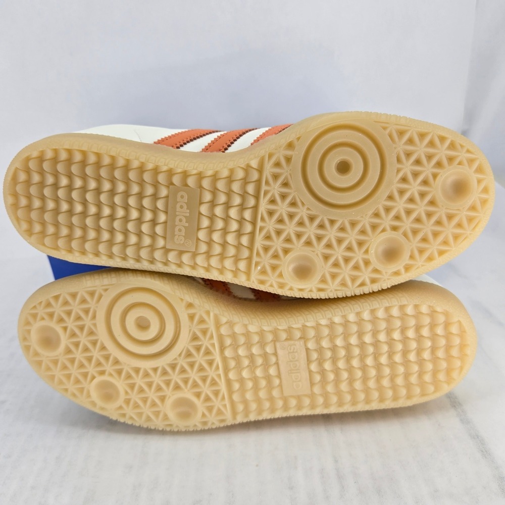 Adidas Samba OG W Off White Dusty Orange Gum IH9057 Womens 6.5 New - Picture 4 of 14